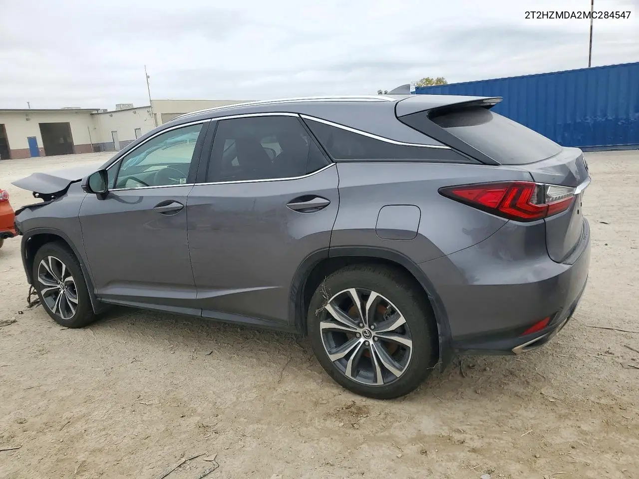 2021 LEXUS RX VIN 2T2HZMDA2MC284547 — фото 2