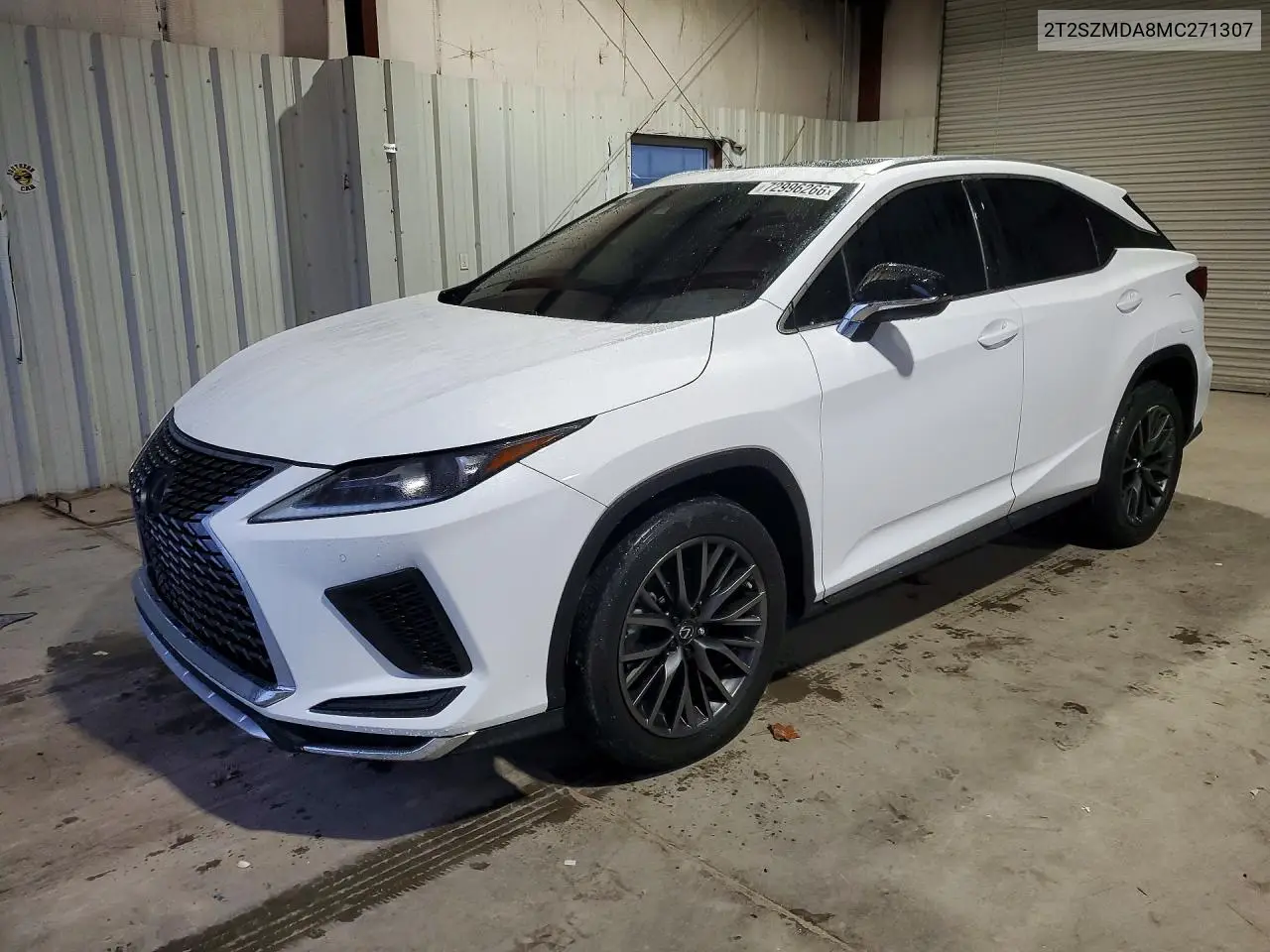 LEXUS RX 2021, VIN 2T2SZMDA8MC271307