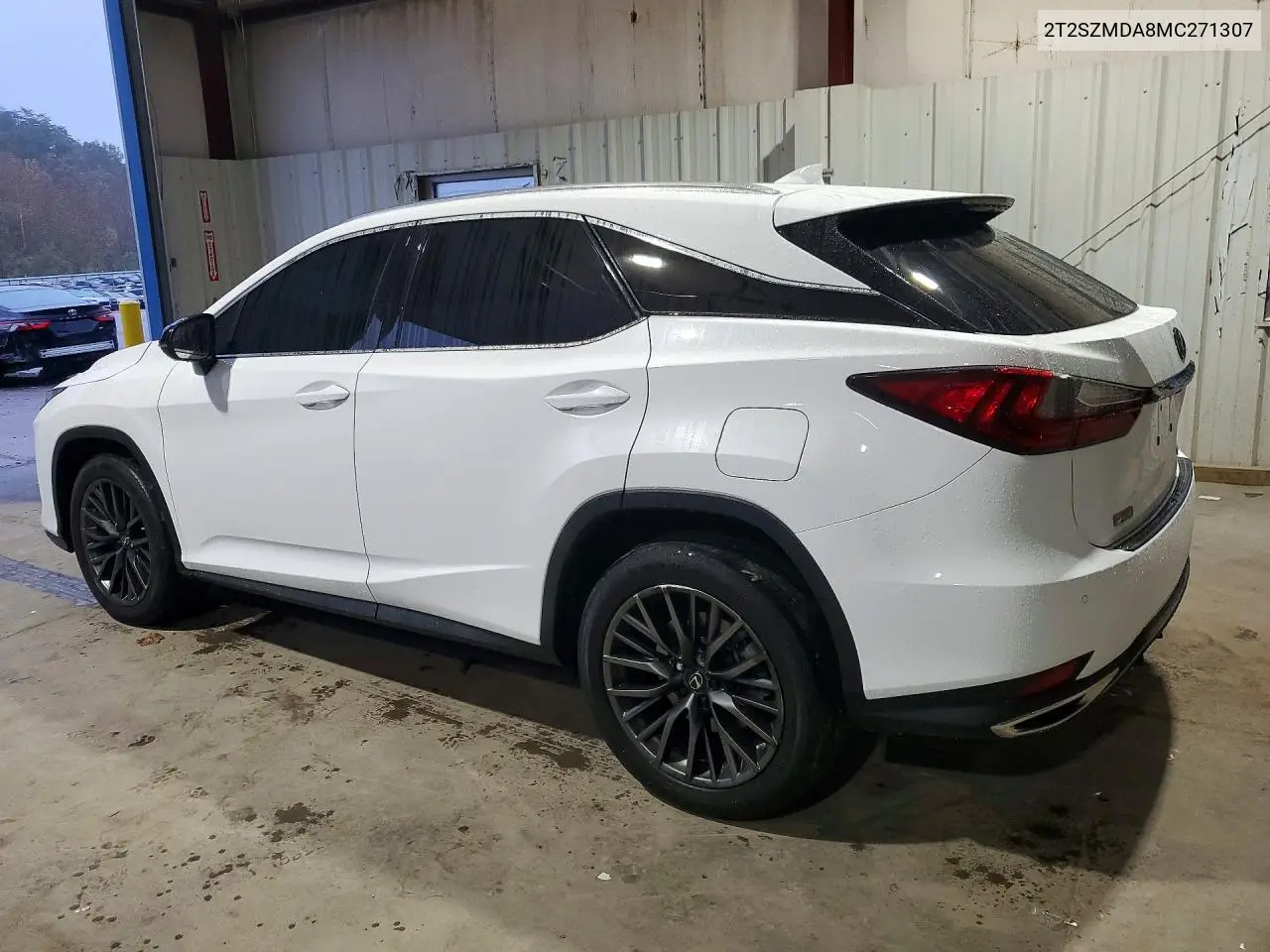 2021 LEXUS RX VIN 2T2SZMDA8MC271307 — фото 2