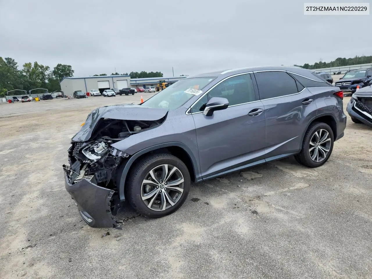 LEXUS RX 2022, VIN 2T2HZMAA1NC220229