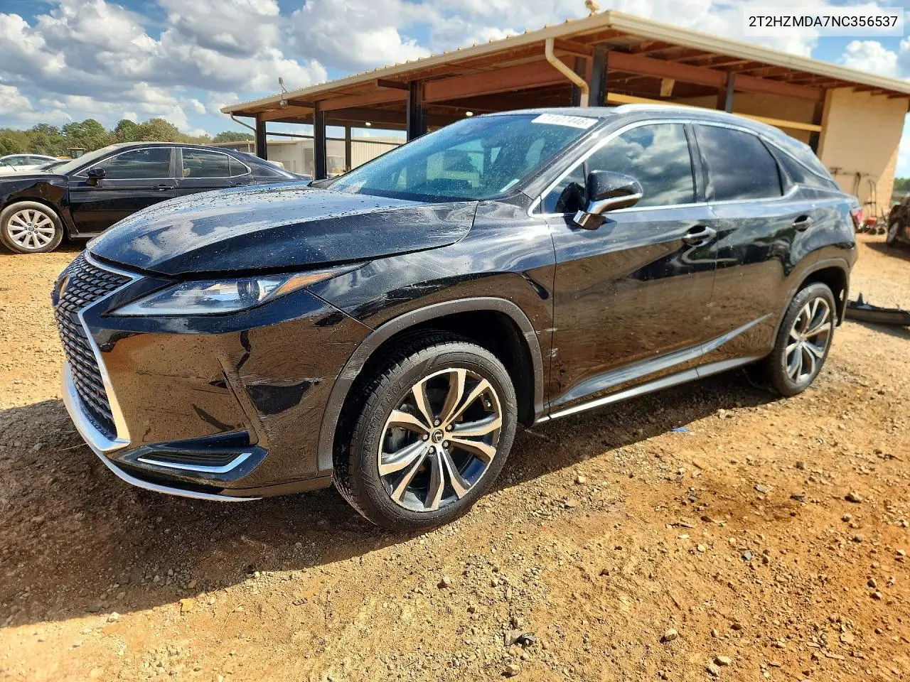 LEXUS RX 2022, VIN 2T2HZMDA7NC356537