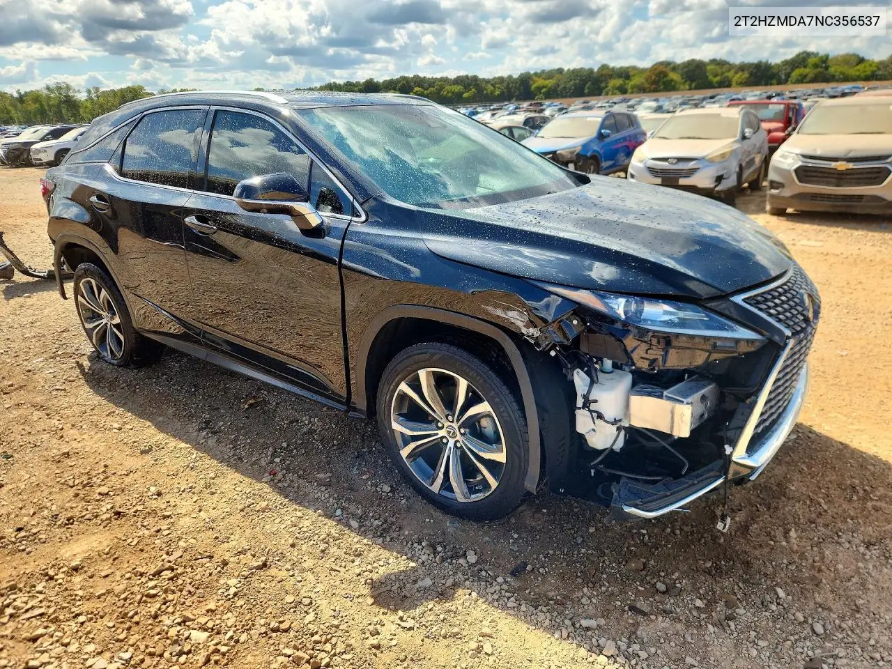2022 LEXUS RX VIN 2T2HZMDA7NC356537 — фото 4