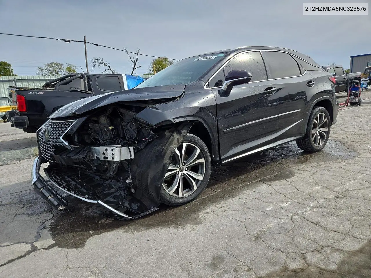 LEXUS RX 2022, VIN 2T2HZMDA6NC323576