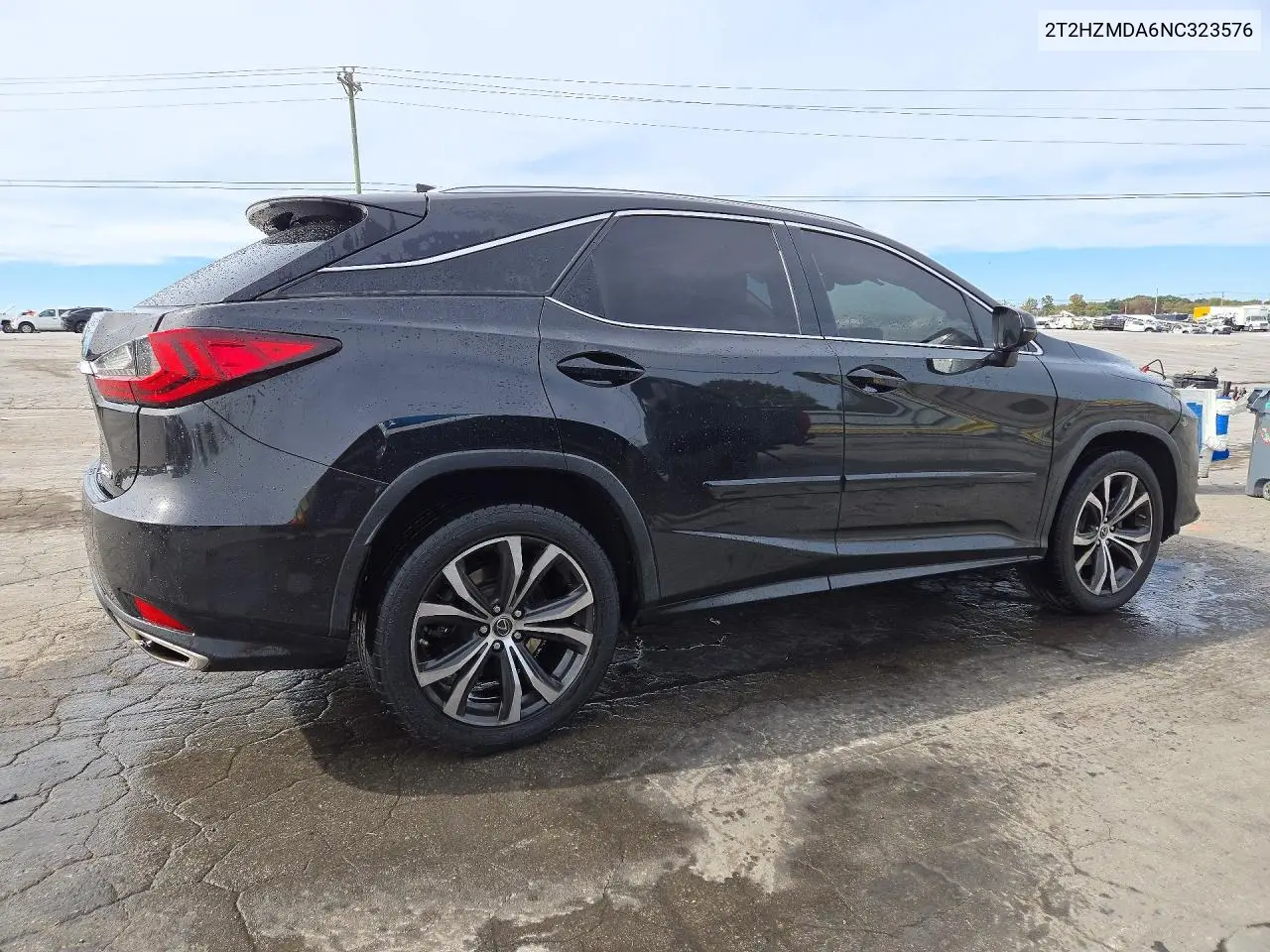 2022 LEXUS RX VIN 2T2HZMDA6NC323576 — фото 3