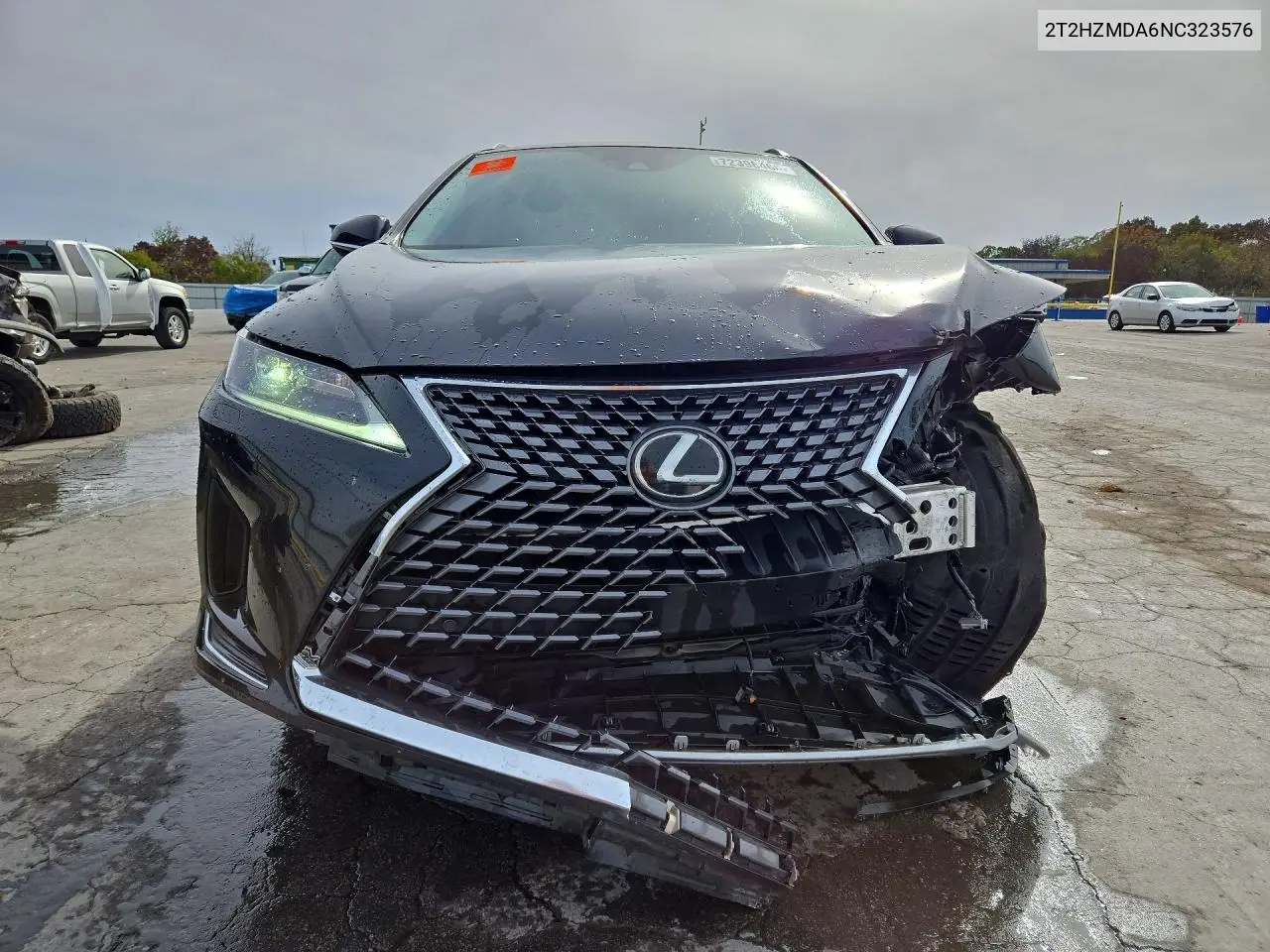 2022 LEXUS RX VIN 2T2HZMDA6NC323576 — фото 5