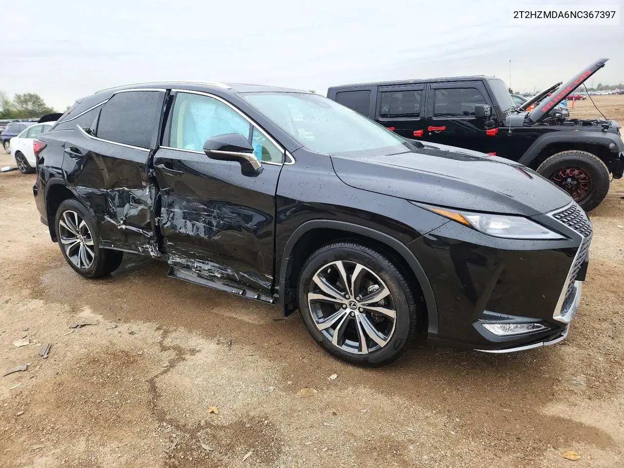 2022 LEXUS RX VIN 2T2HZMDA6NC367397 — фото 4
