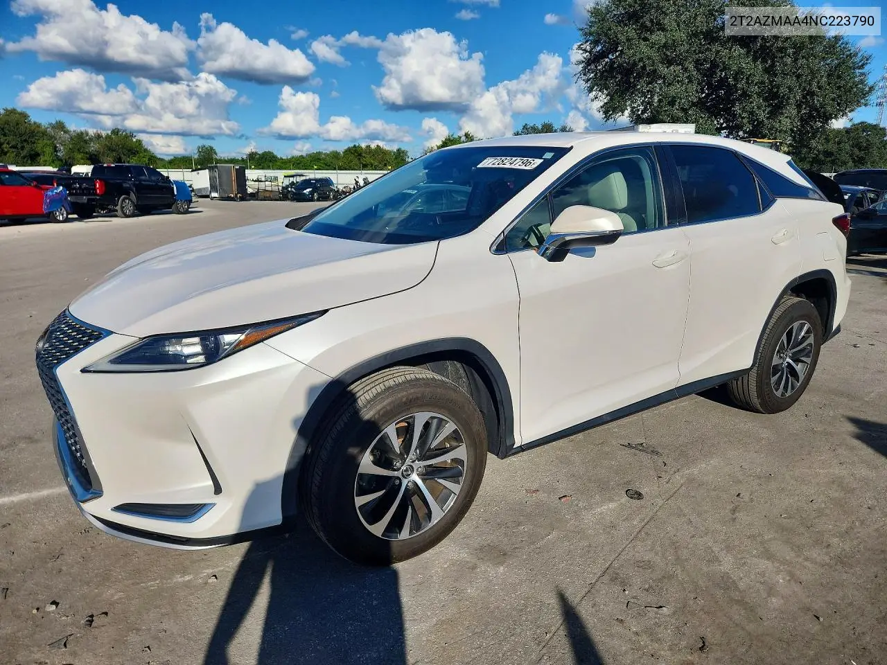 LEXUS RX 2022, VIN 2T2AZMAA4NC223790