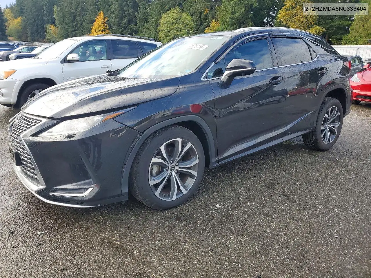 LEXUS RX 2022, VIN 2T2HZMDA5NC333404