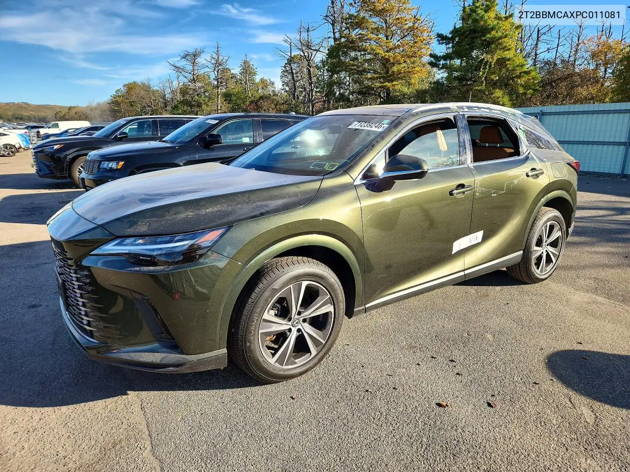 LEXUS RX 2023, VIN 2T2BBMCAXPC011081