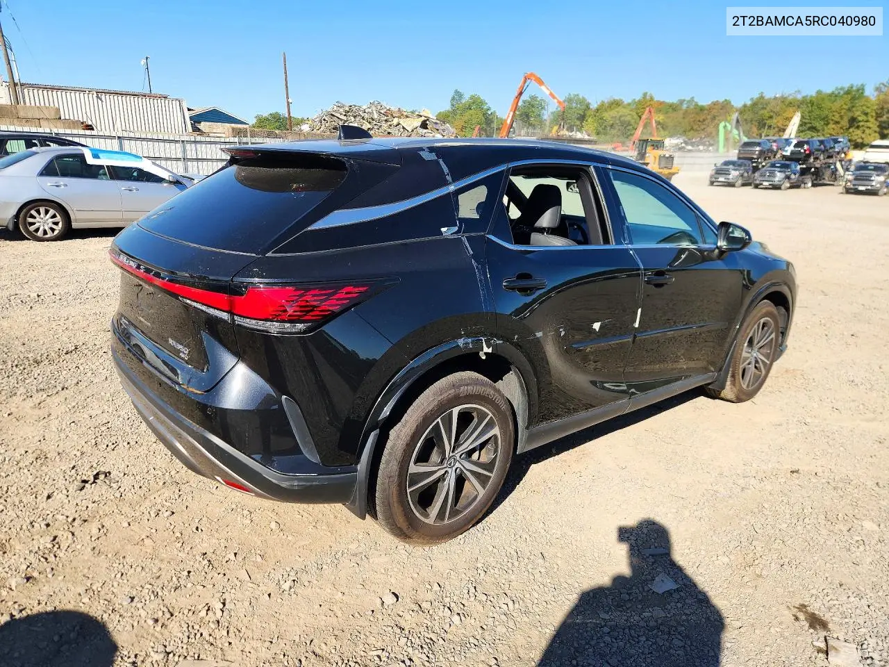 2024 LEXUS RX VIN 2T2BAMCA5RC040980 — фото 3