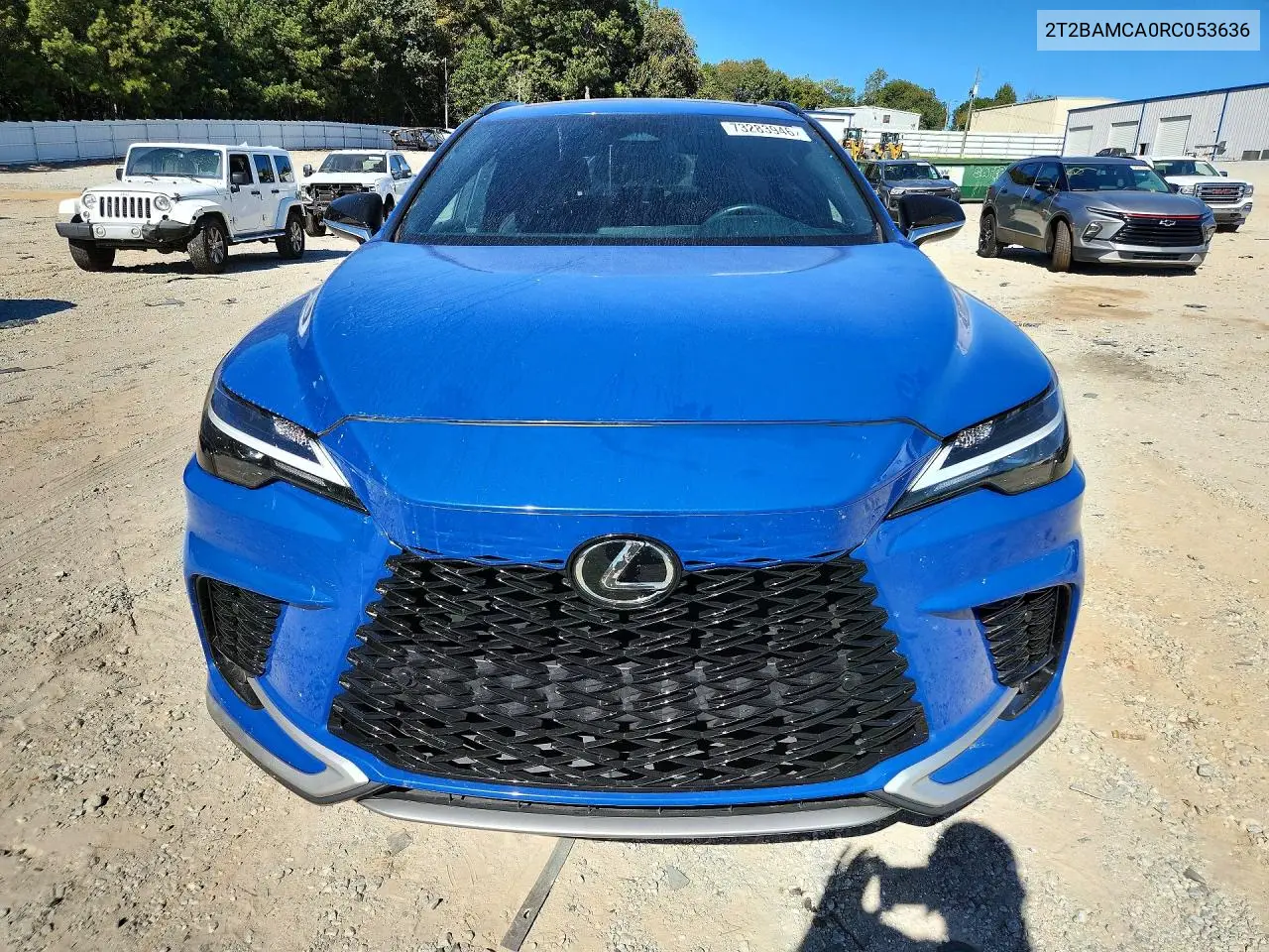 2024 LEXUS RX VIN 2T2BAMCA0RC053636 — фото 5
