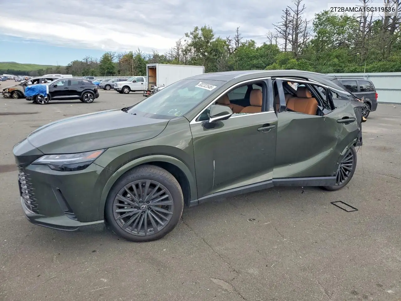 LEXUS RX 2025, VIN 2T2BAMCA1SC119536