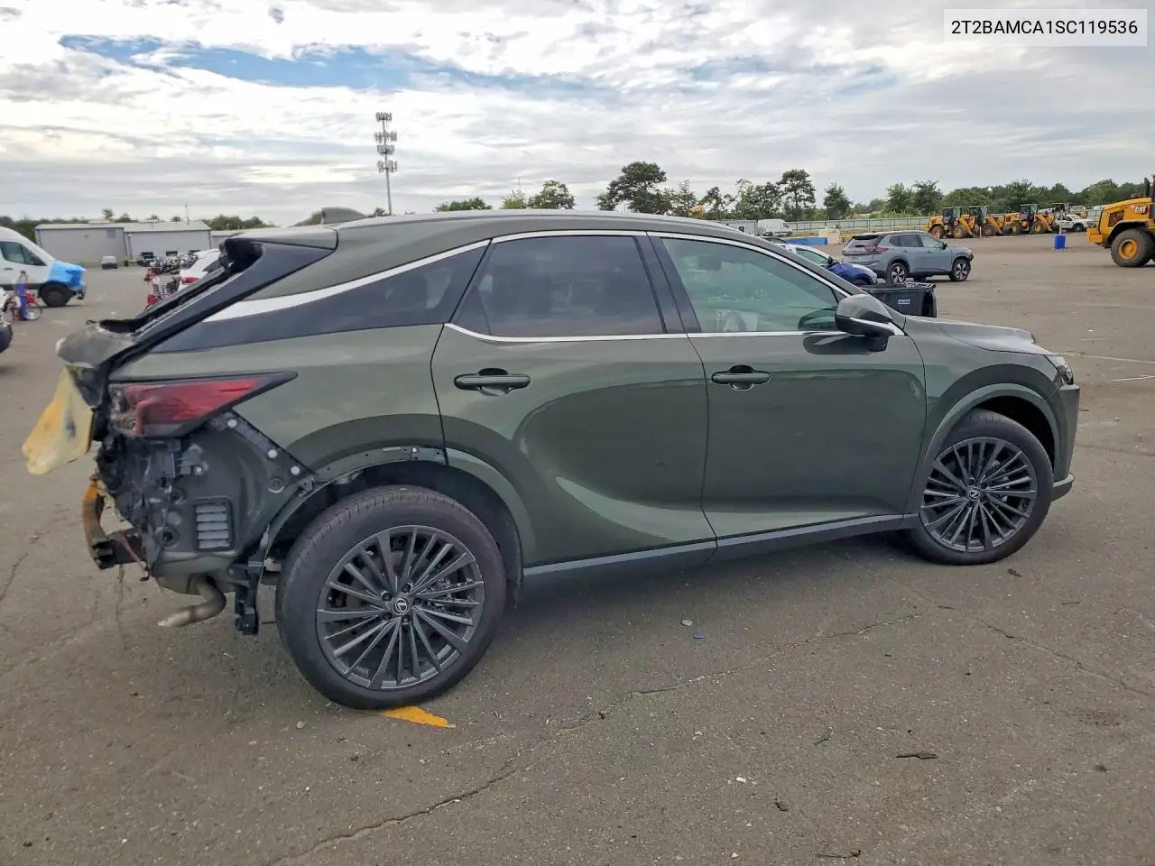 2025 LEXUS RX VIN 2T2BAMCA1SC119536 — фото 3