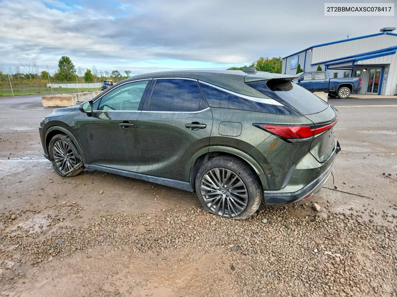 2025 LEXUS RX VIN 2T2BBMCAXSC078417 — фото 2