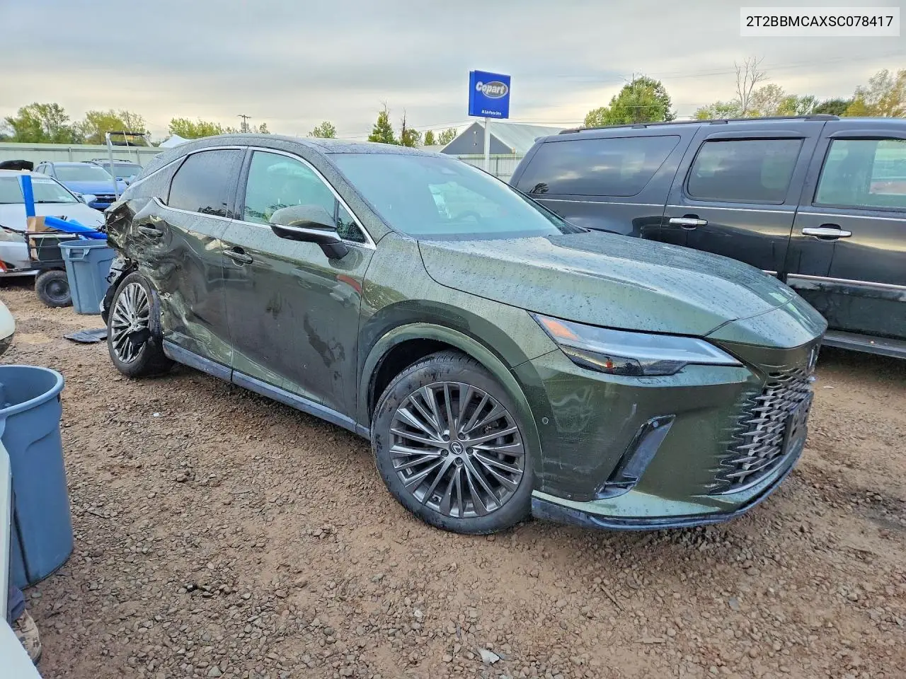 2025 LEXUS RX VIN 2T2BBMCAXSC078417 — фото 4