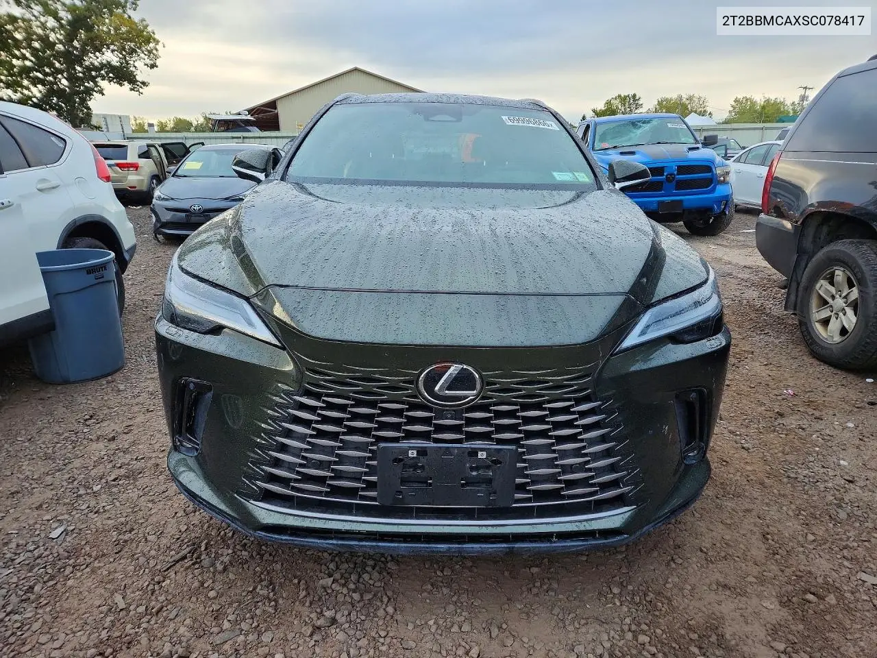 2025 LEXUS RX VIN 2T2BBMCAXSC078417 — фото 5