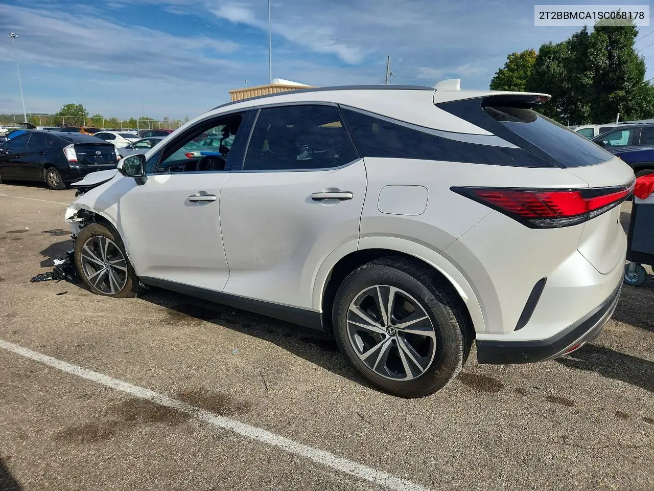2025 LEXUS RX VIN 2T2BBMCA1SC068178 — фото 2