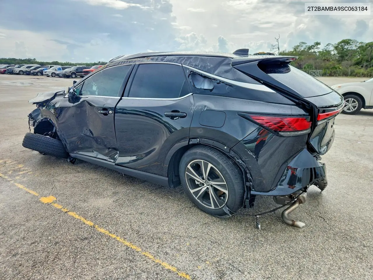 2025 LEXUS RX VIN 2T2BAMBA9SC063184 — фото 2