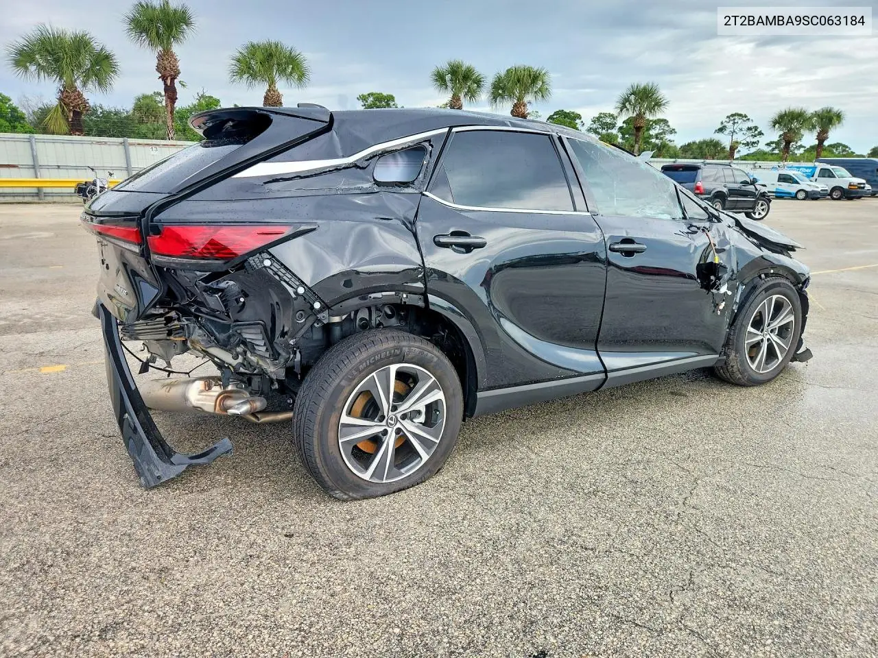 2025 LEXUS RX VIN 2T2BAMBA9SC063184 — фото 3