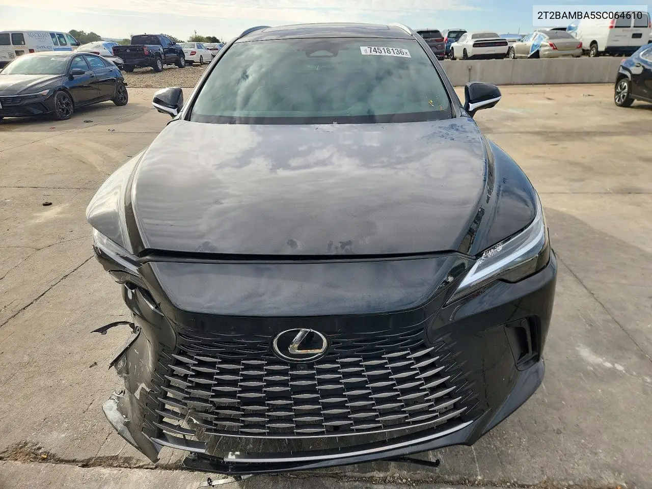 2025 LEXUS RX VIN 2T2BAMBA5SC064610 — фото 5