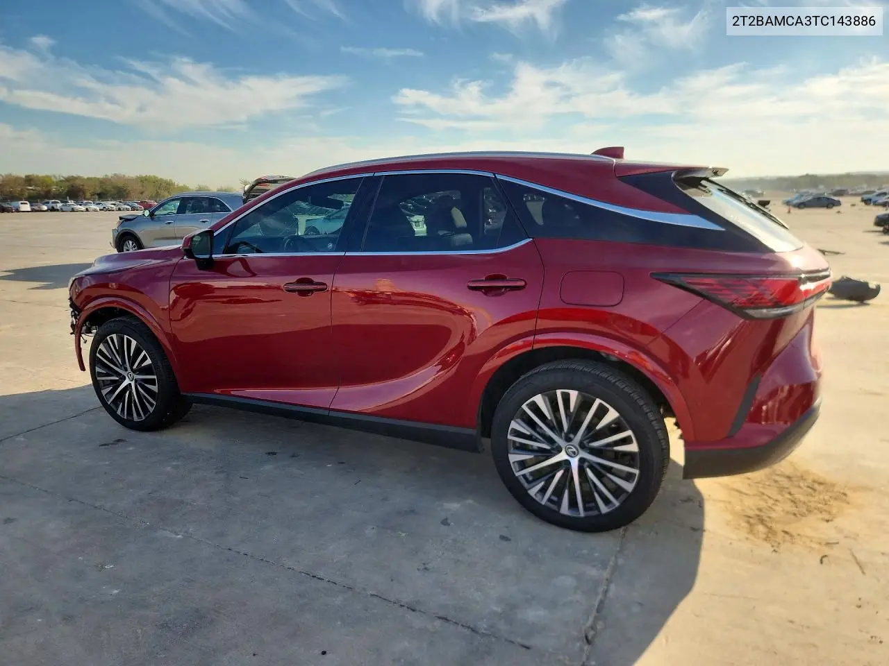 2026 LEXUS RX VIN 2T2BAMCA3TC143886 — фото 2
