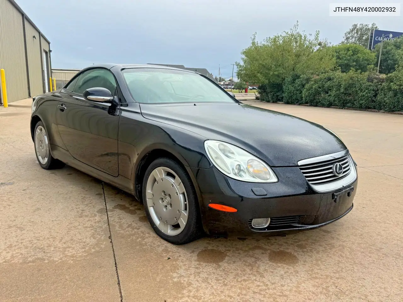 LEXUS SC 2002, VIN JTHFN48Y420002932