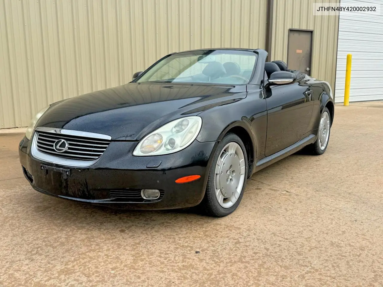 2002 LEXUS SC VIN JTHFN48Y420002932 — фото 2