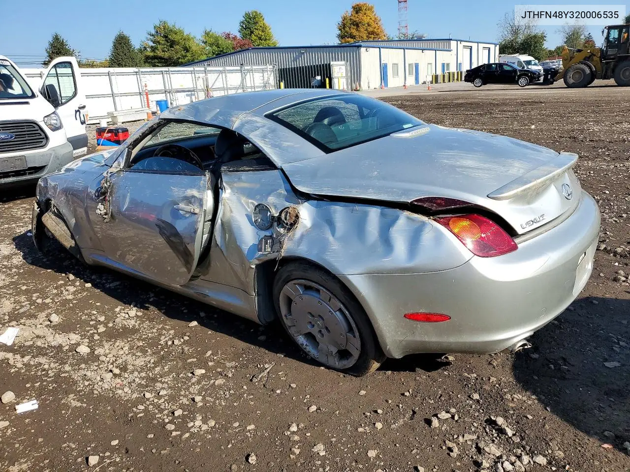 2002 LEXUS SC VIN JTHFN48Y320006535 — фото 2