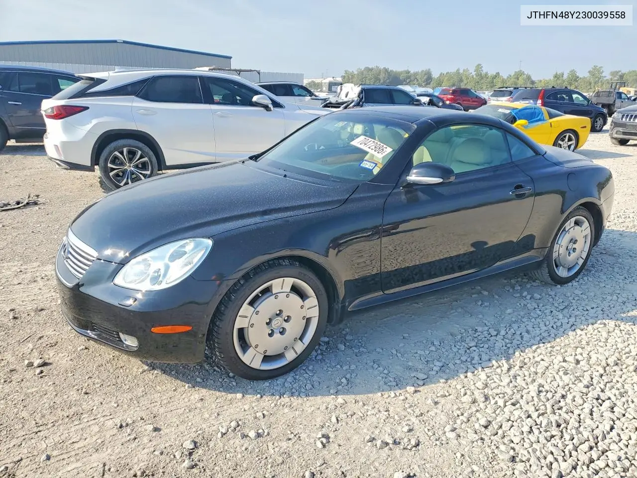 LEXUS SC 2003, VIN JTHFN48Y230039558