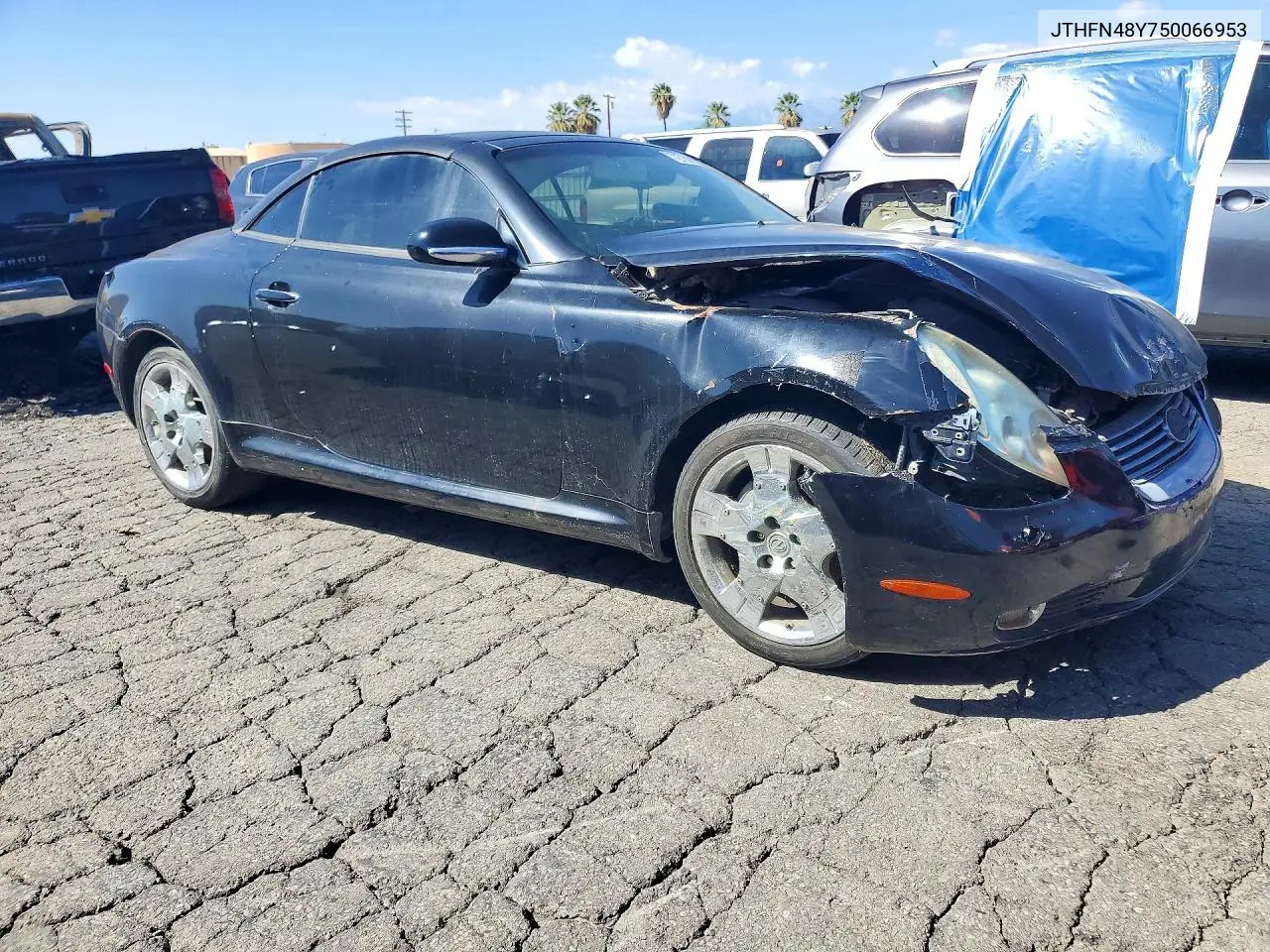 2005 LEXUS SC VIN JTHFN48Y750066953 — фото 4