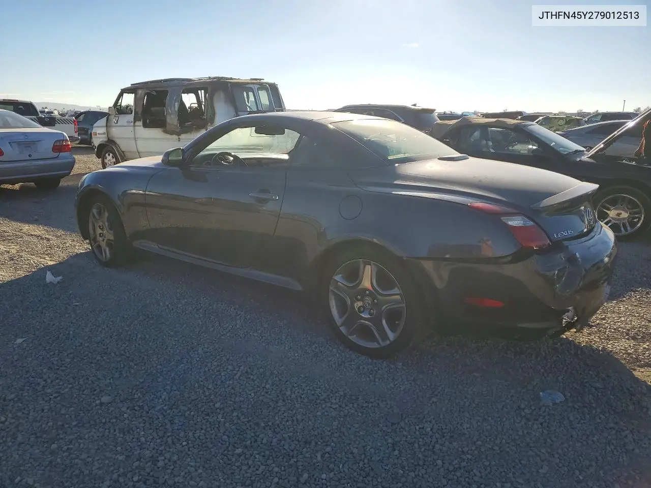 2007 LEXUS SC VIN JTHFN45Y279012513 — фото 3