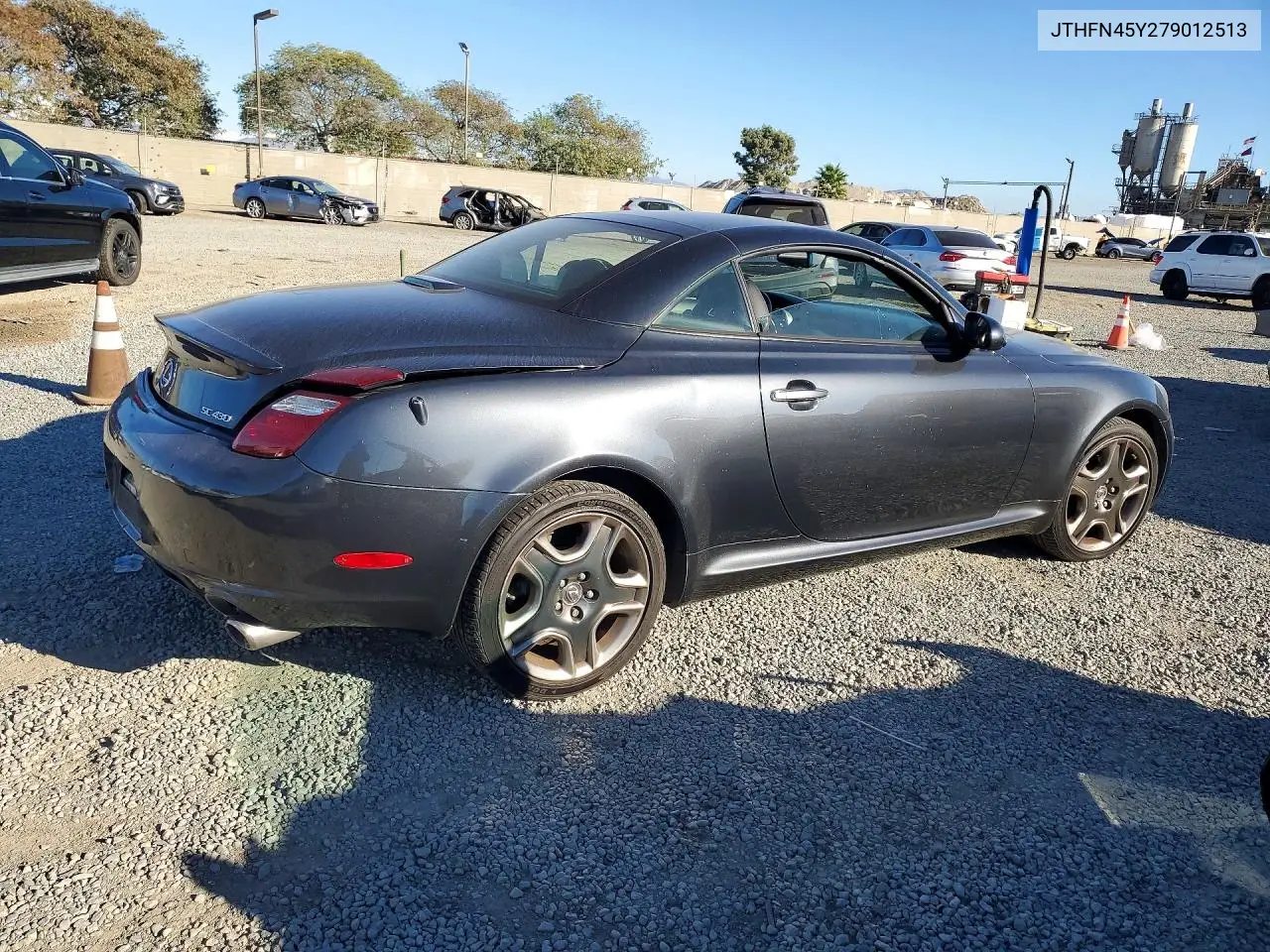 LEXUS SC 2007, VIN JTHFN45Y279012513