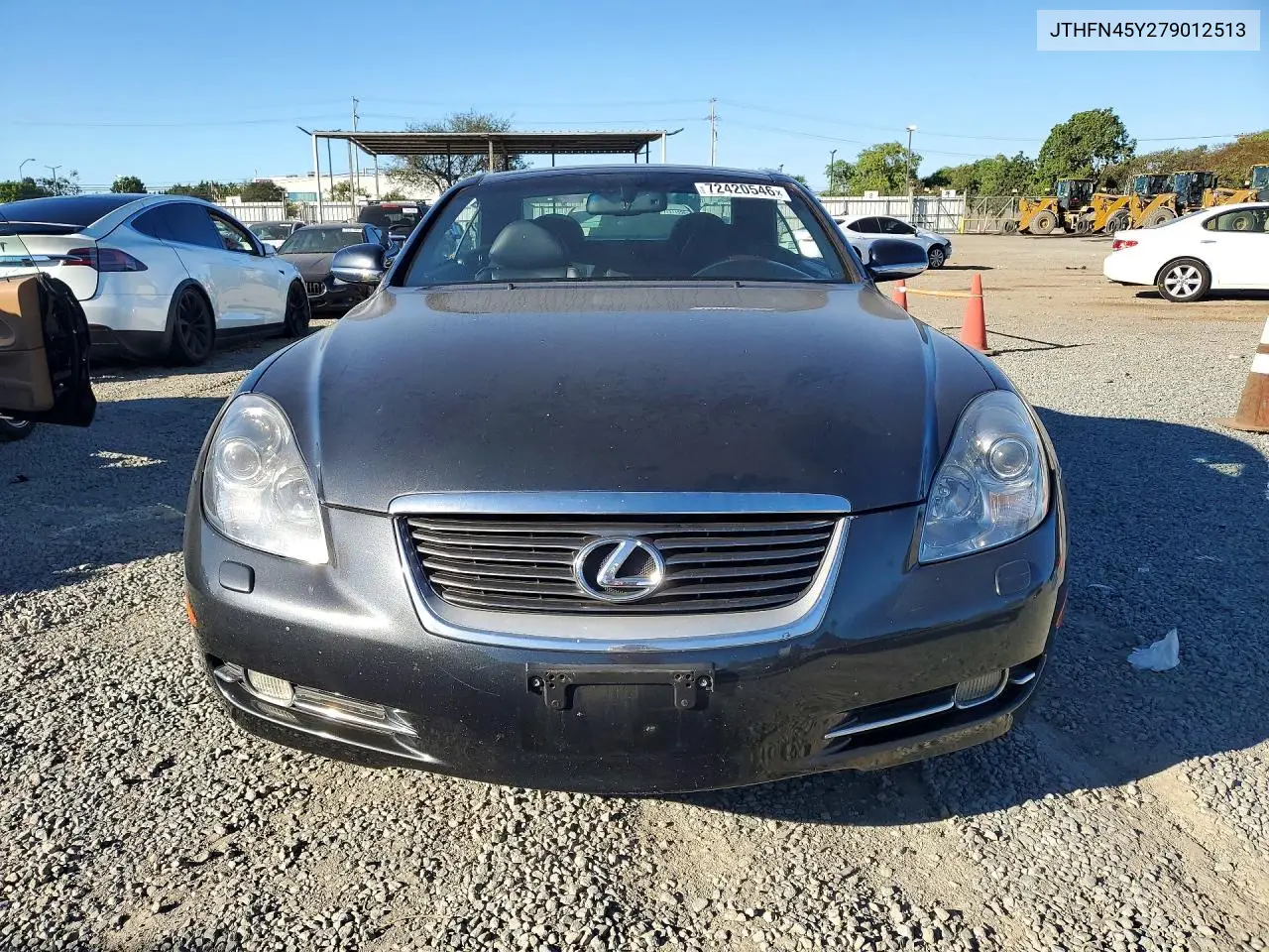 2007 LEXUS SC VIN JTHFN45Y279012513 — фото 5