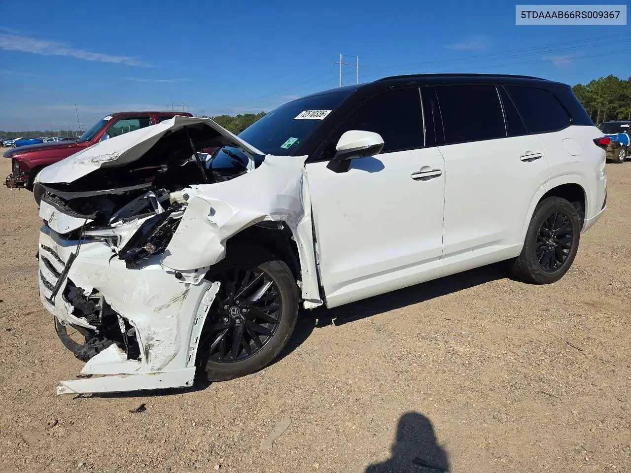 LEXUS TX 2024, VIN 5TDAAAB66RS009367