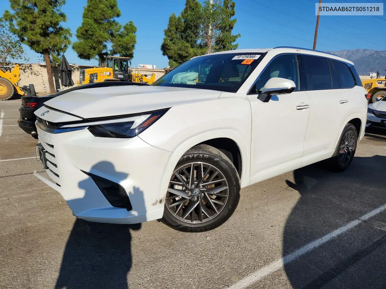 LEXUS TX 2026, VIN 5TDAAAB62TS051218