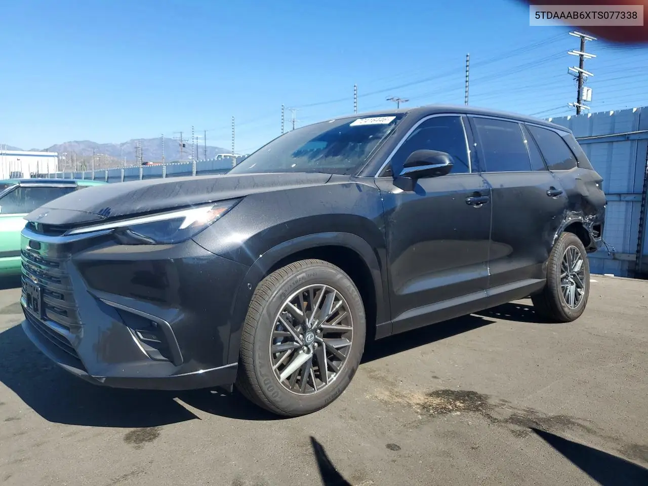 LEXUS TX 2026, VIN 5TDAAAB6XTS077338