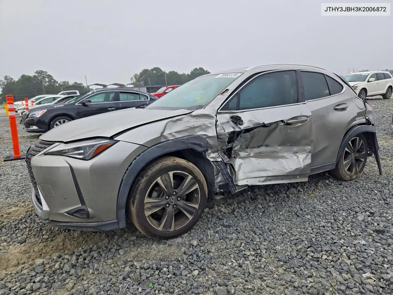 LEXUS UX 2019, VIN JTHY3JBH3K2006872