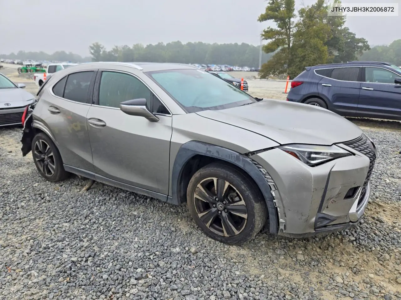 2019 LEXUS UX VIN JTHY3JBH3K2006872 — фото 4