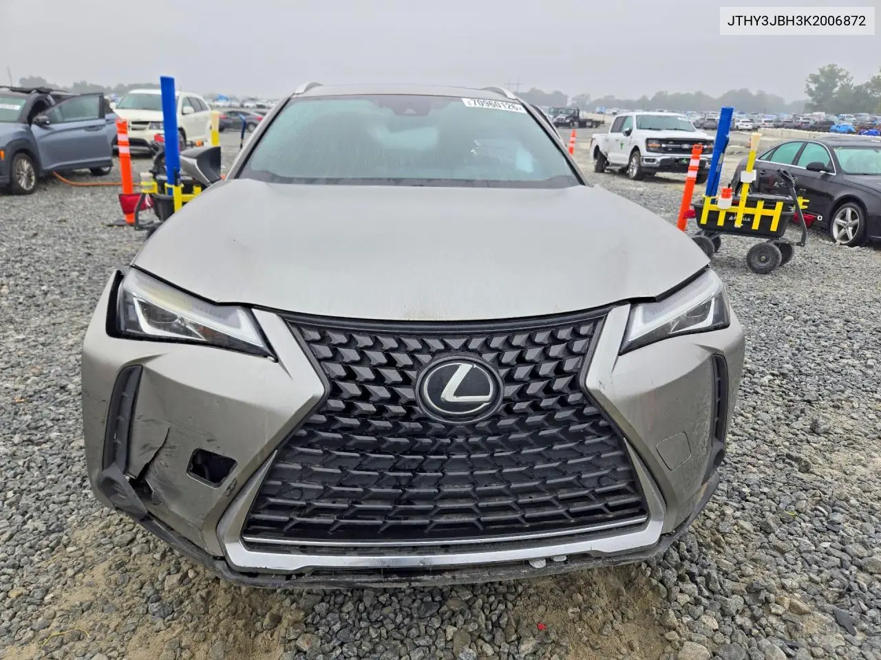 2019 LEXUS UX VIN JTHY3JBH3K2006872 — фото 5