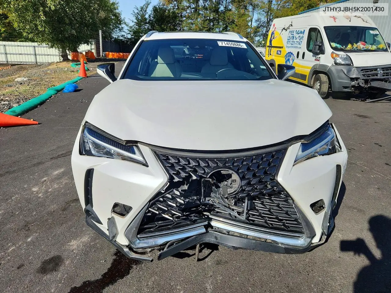 2019 LEXUS UX VIN JTHY3JBH5K2001430 — фото 5