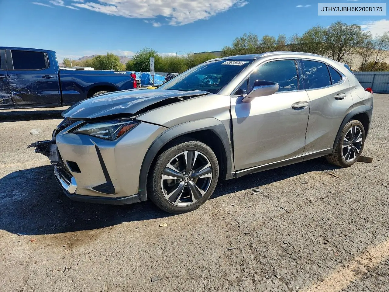 LEXUS UX 2019, VIN JTHY3JBH6K2008175