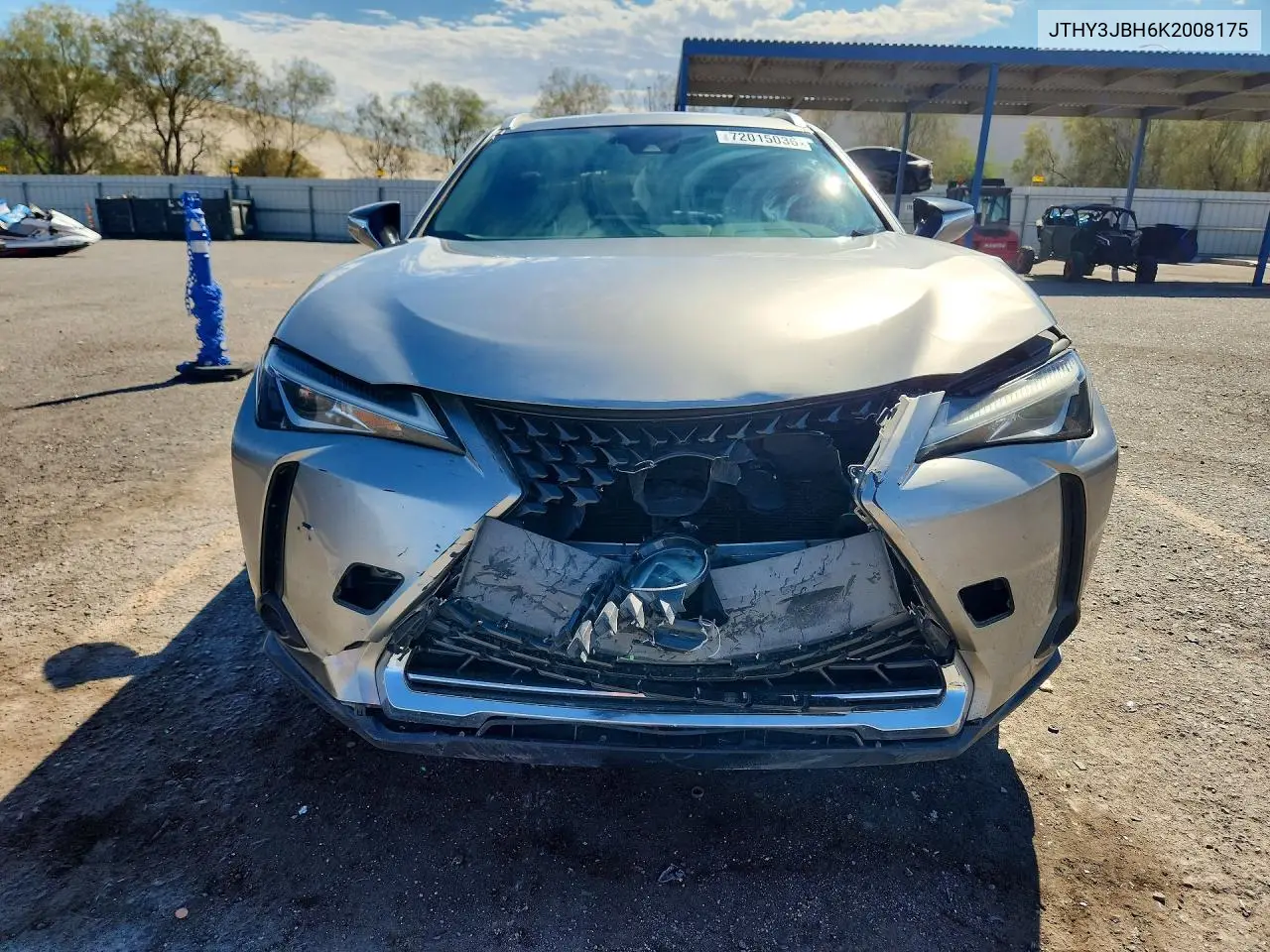 2019 LEXUS UX VIN JTHY3JBH6K2008175 — фото 5