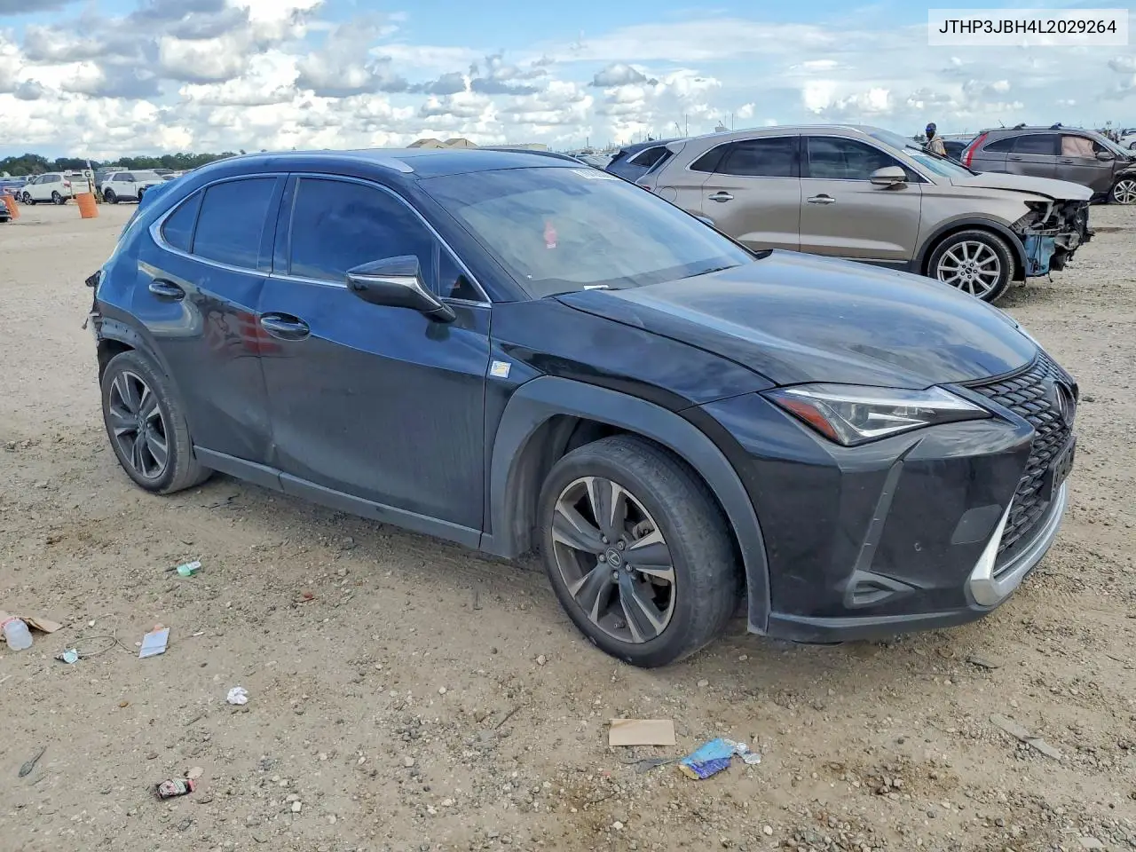 2020 LEXUS UX VIN JTHP3JBH4L2029264 — фото 4