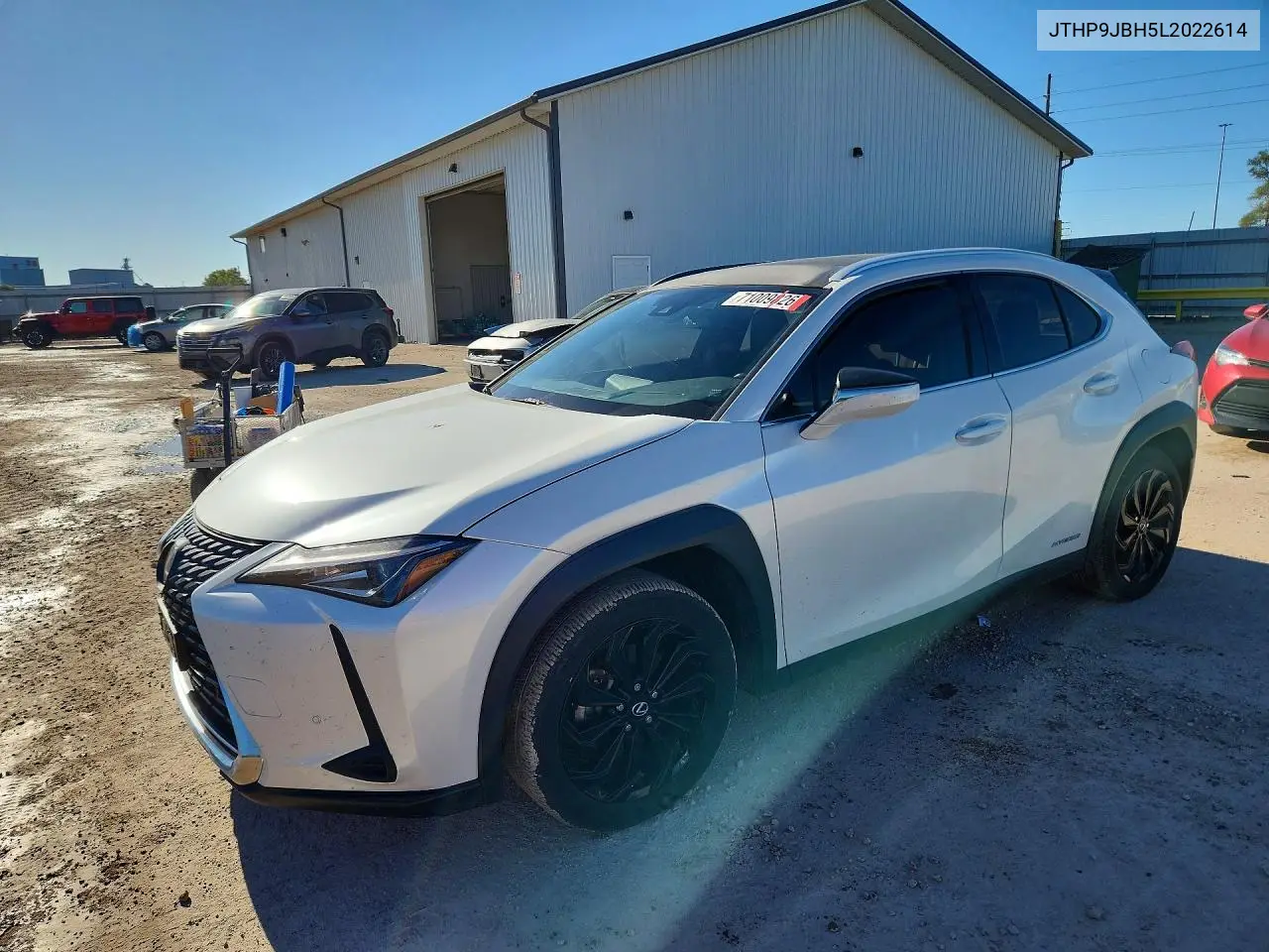LEXUS UX 2020, VIN JTHP9JBH5L2022614