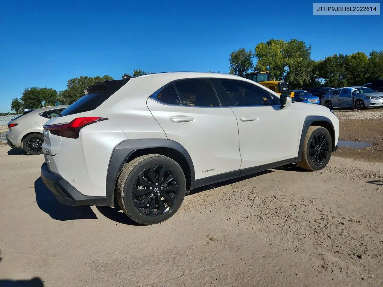 2020 LEXUS UX VIN JTHP9JBH5L2022614 — фото 3