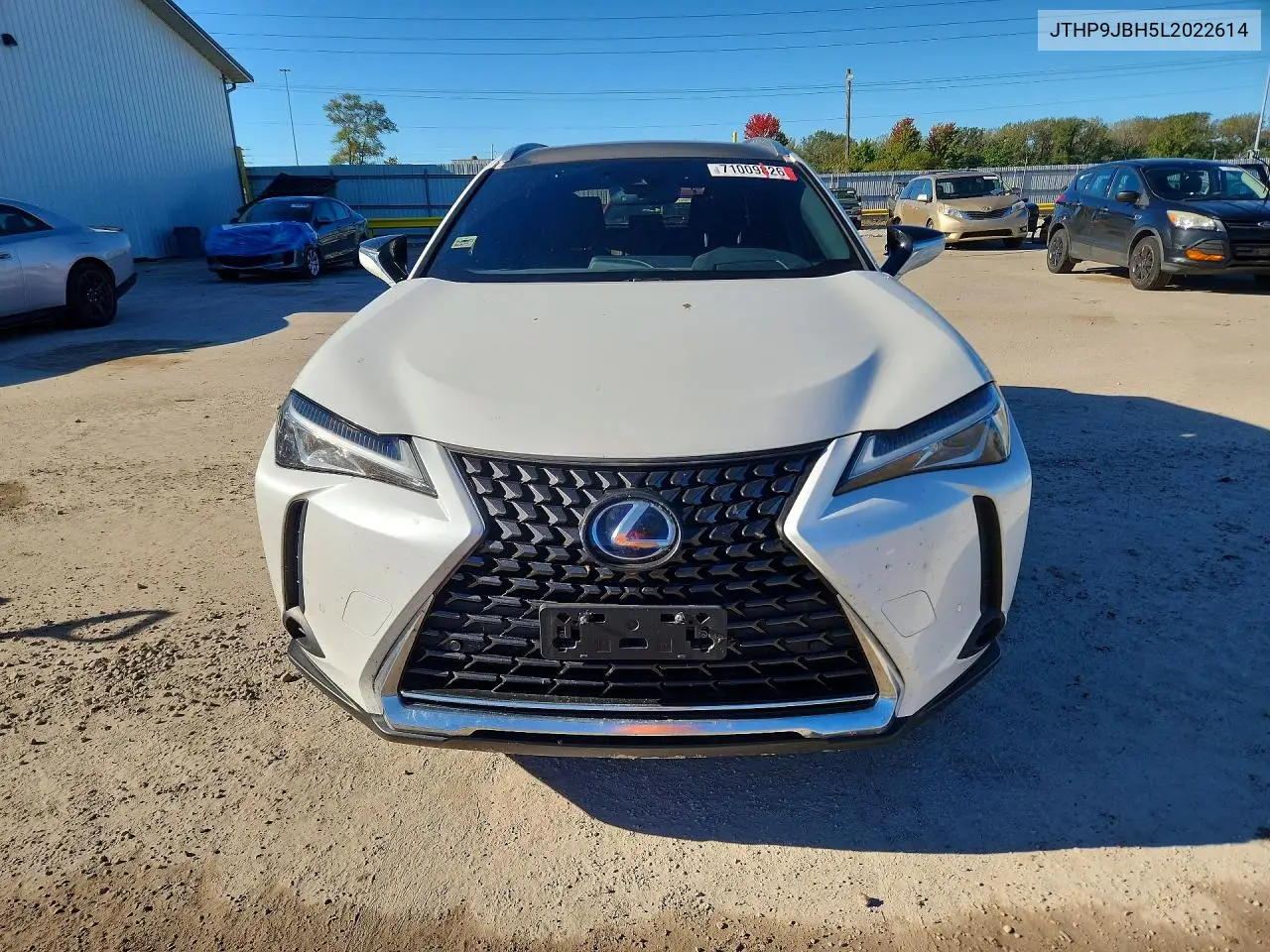 2020 LEXUS UX VIN JTHP9JBH5L2022614 — фото 5