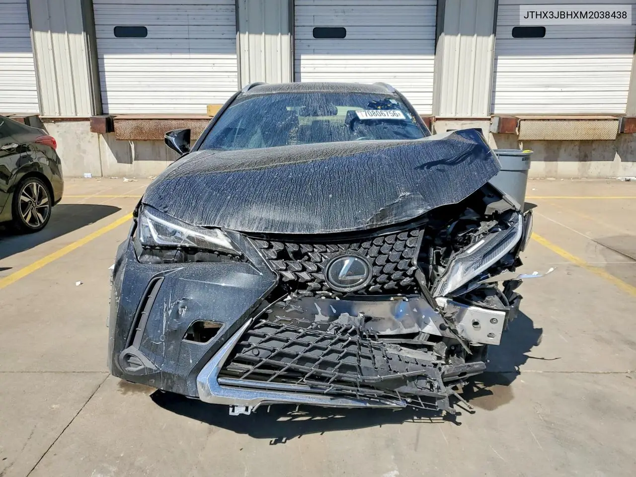 2021 LEXUS UX VIN JTHX3JBHXM2038438 — фото 5