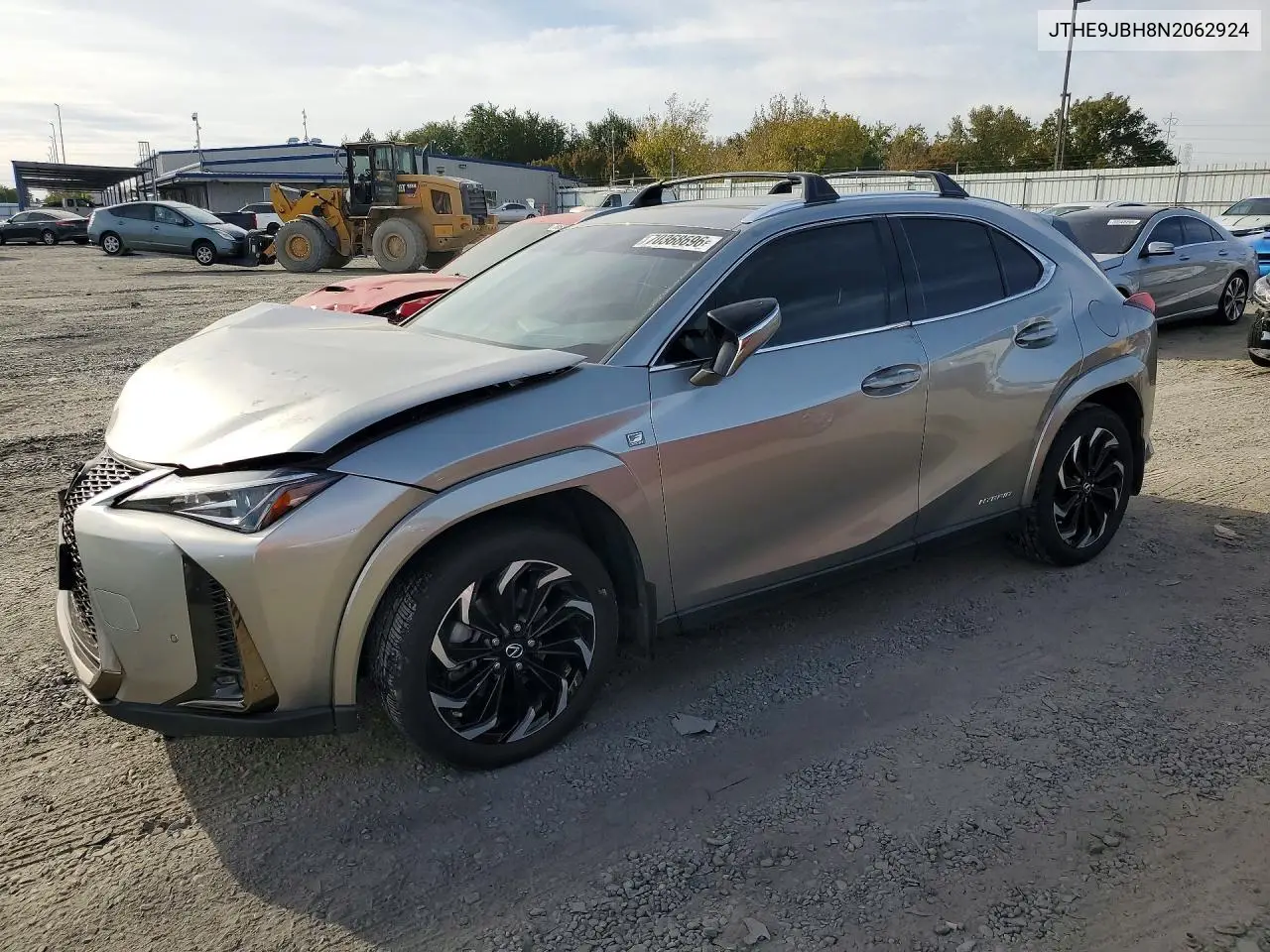 LEXUS UX 2022, VIN JTHE9JBH8N2062924
