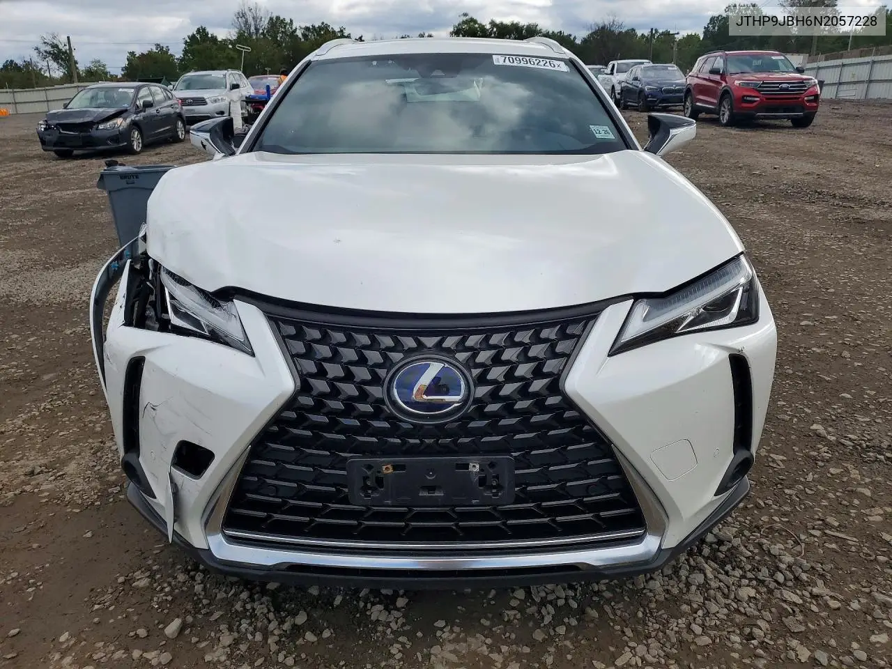 2022 LEXUS UX VIN JTHP9JBH6N2057228 — фото 5