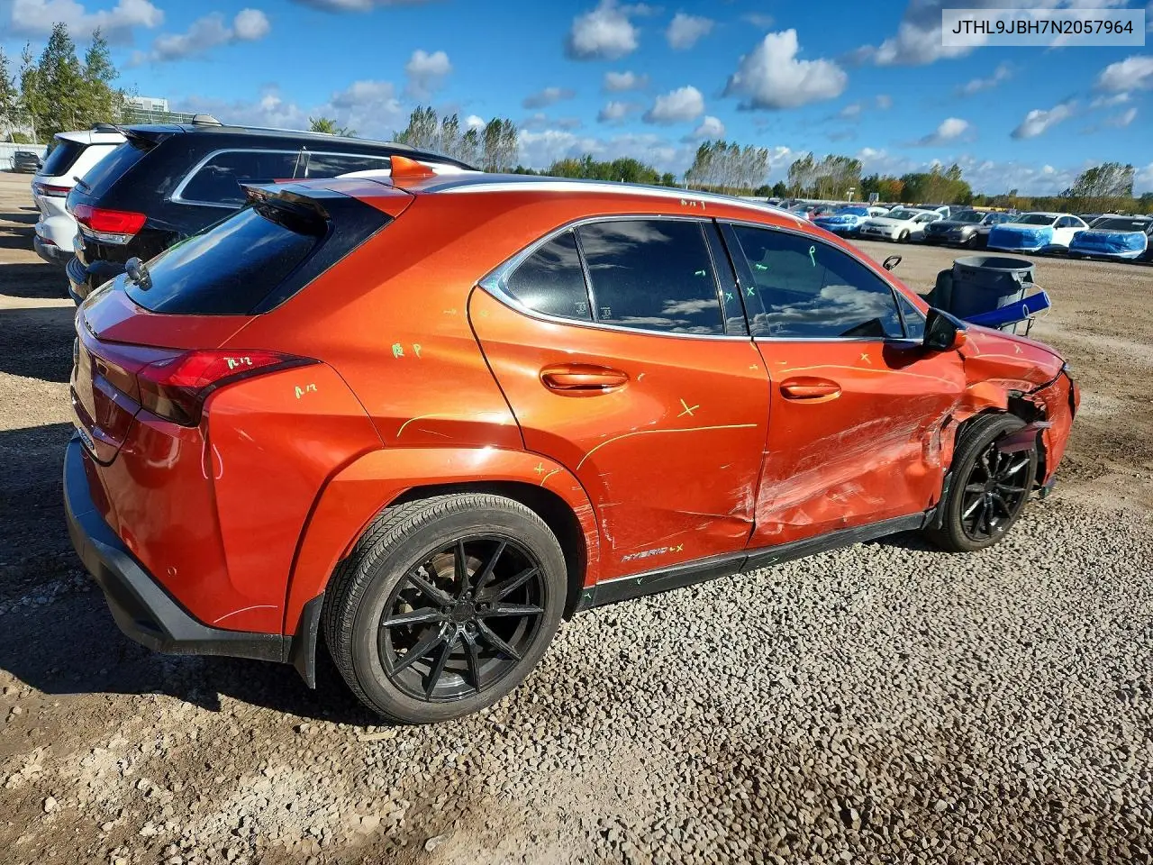2022 LEXUS UX VIN JTHL9JBH7N2057964 — фото 3
